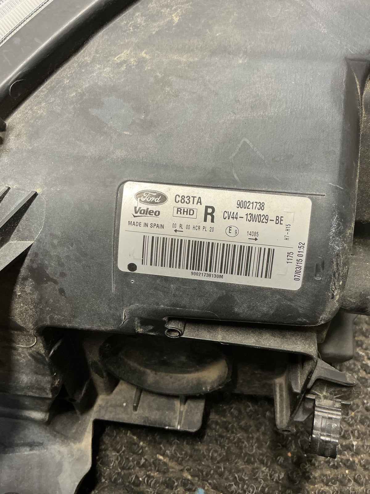 2015 Ford Kuga II TF- Right Headlight- (TAG11679) PN: CV44-13W029-BE