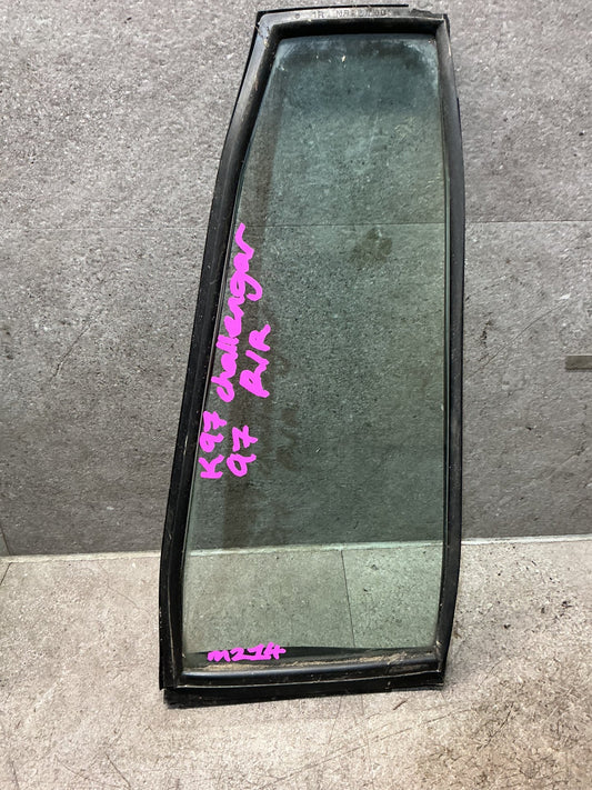 1997 Mitsubishi Challenger K97 - Right Rear Quarter Door Glass - (TAG18788)