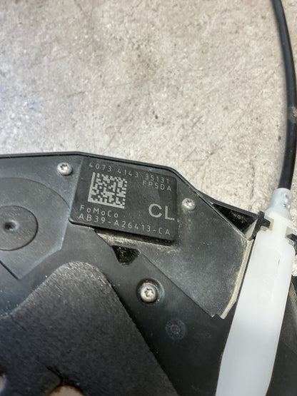 2013 Ford Ranger PXI- Left Rear Door Lock Actuator- (TAG13317) PN: AB39-A26413-CA