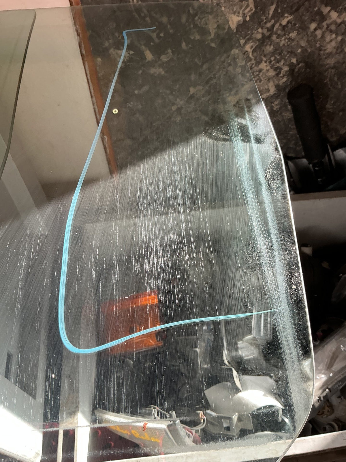 2004 Nissan Navara D22 - Right Rear Door Glass - (TAG17630)