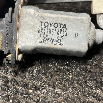 1994-1999 Toyota RAV4 A10 SXA11- Left Front Window Regulator/Motor- (TAG7714)