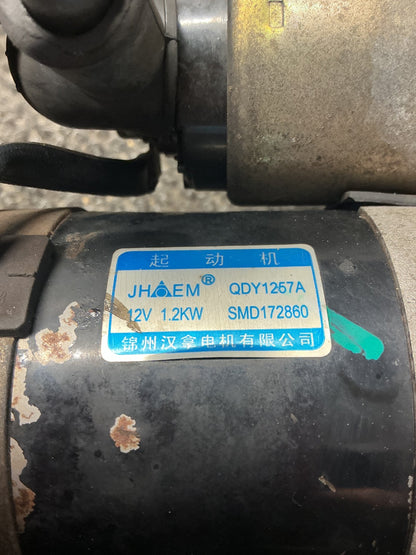 2009-2015 Great Wall V240- Starter Motor- (TAG10243)
