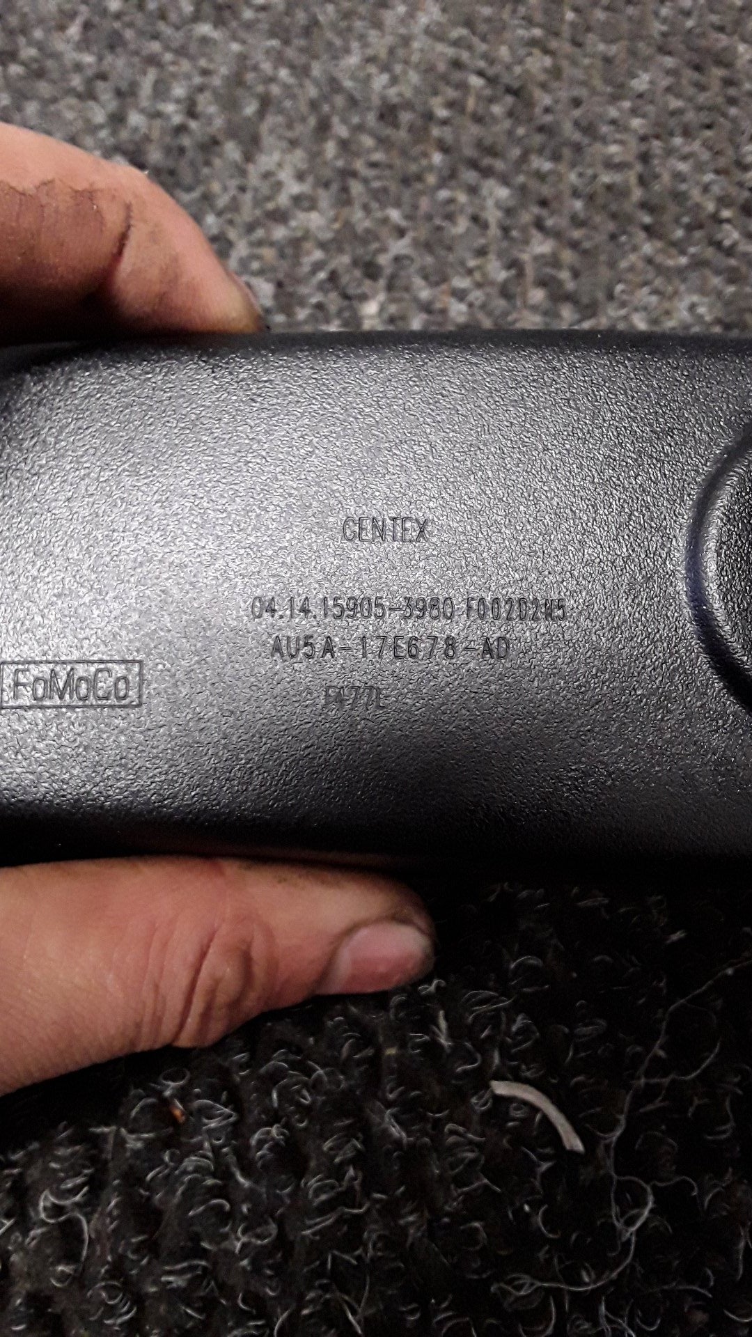 2015 Ford EcoSport TITANIUM 1.5- Interior Mirror- (TAG6635)