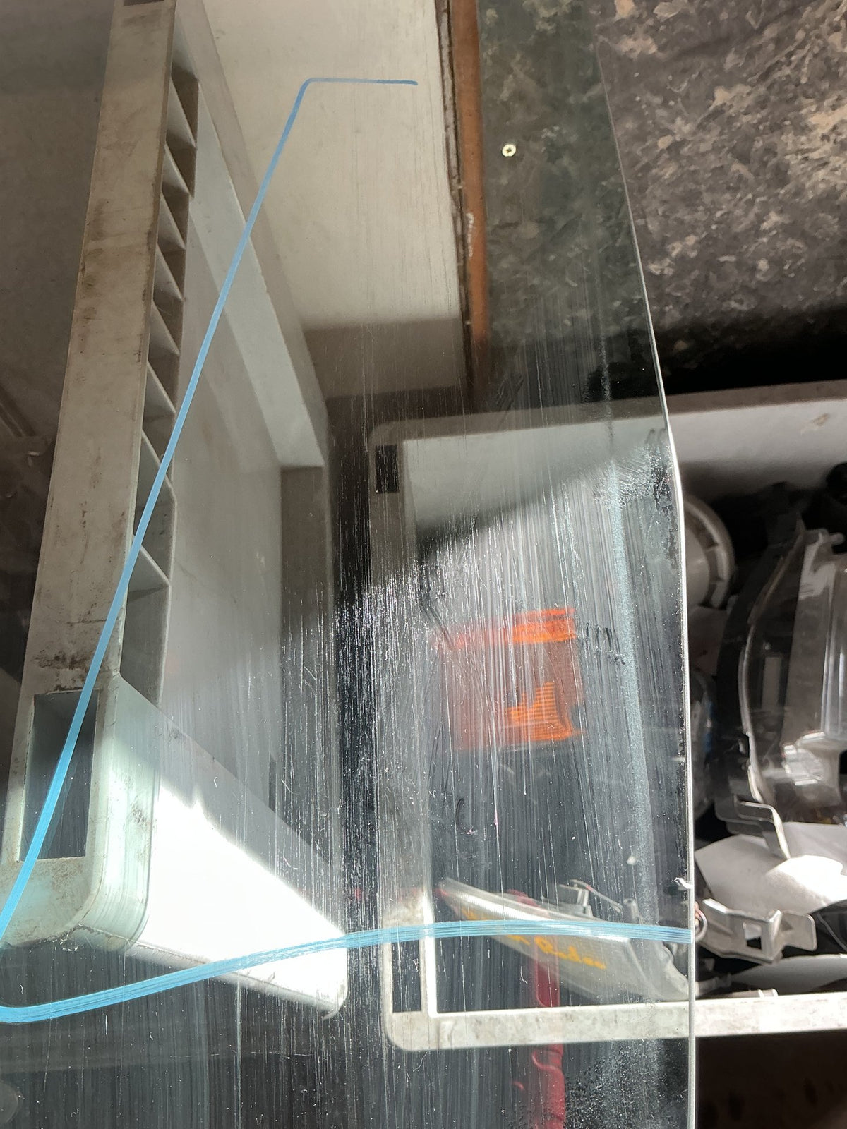 2004 Nissan Navara D22 - Right Rear Door Glass - (TAG17629)