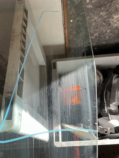 2004 Nissan Navara D22 - Right Rear Door Glass - (TAG17629)