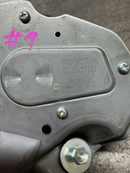 2007-2014 Toyota Highlander U40- Rear Wiper Motor- (TAG15279)