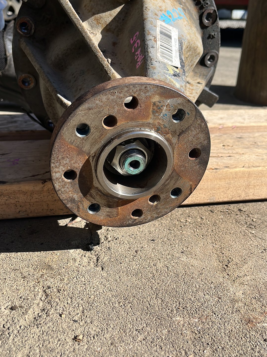 1997 Mitsubishi Pajero II NL- Rear Differential Head- (TAG9465) PN: Ratio 3.8