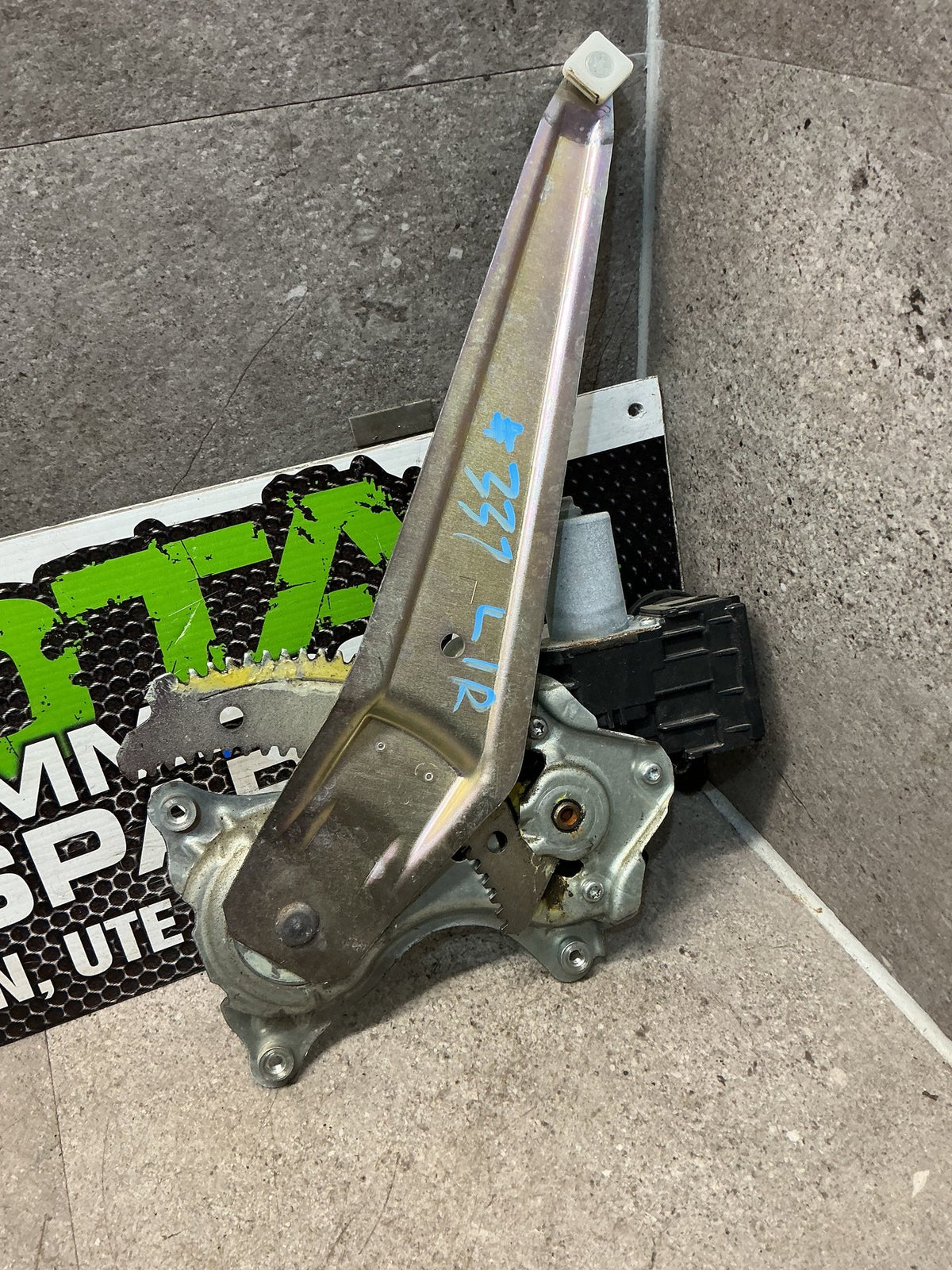2017 Toyota Hilux SR5- Left Rear Window Regulator/Motor- (TAG13780)