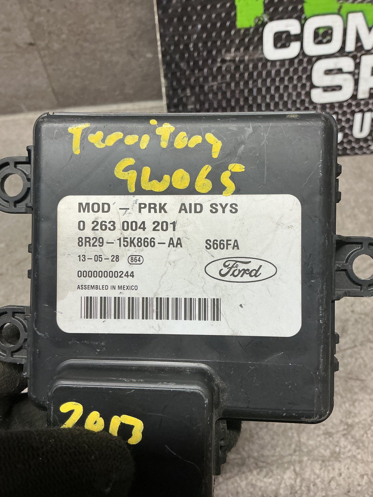 2013 Ford Territory- Parking Assistant Module- (TAG16986)