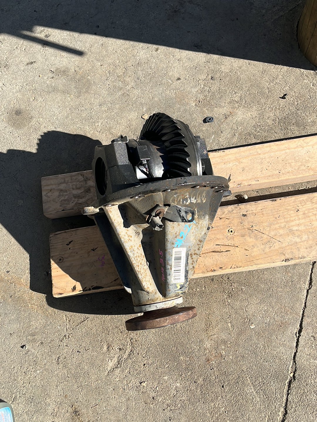 1997 Mitsubishi Pajero II NL- Rear Differential Head- (TAG9465) PN: Ratio 3.8