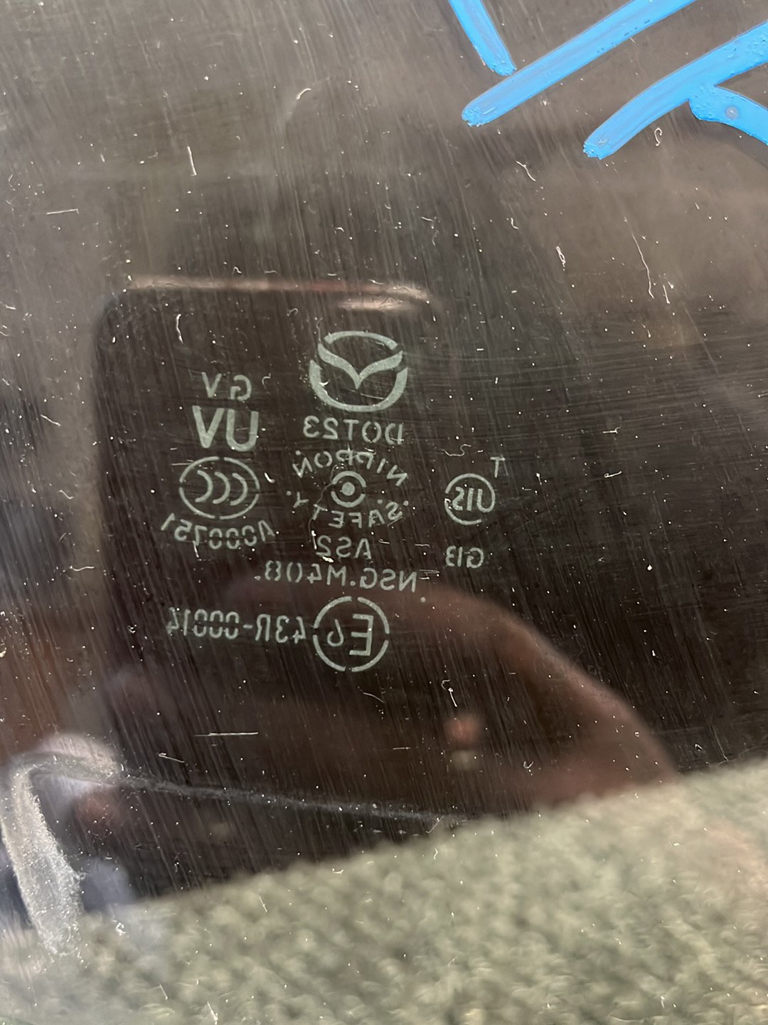 2006-2012 Mazda CX-7 ER- Right Front Door Window- (TAG9267)