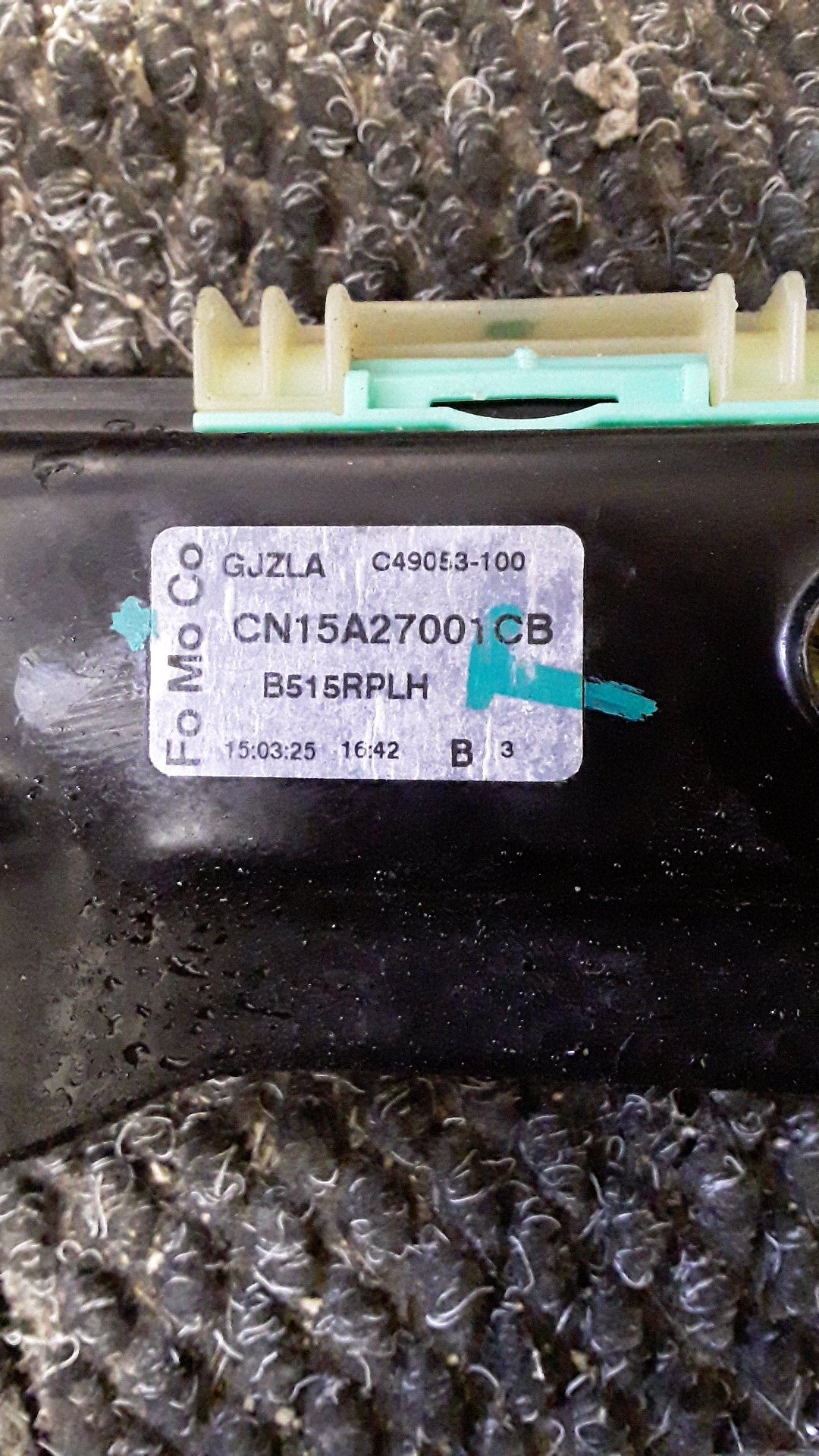 2015 Ford EcoSport 1.5P- Left Rear Window Regulator/Motor- (TAG5781) PN: cn15a27001cb