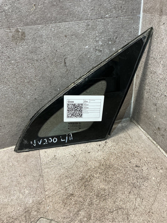 2009 Nissan NV200 - Left Front Quarter Door Glass - (TAG18596)