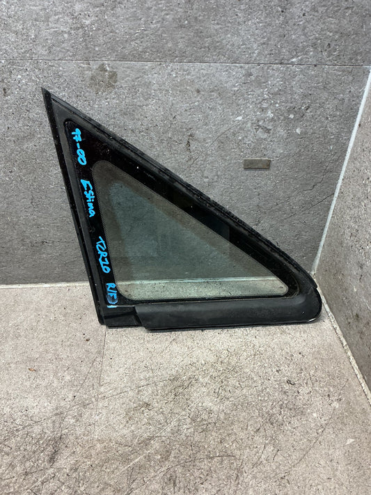 1997-2000 Toyota Estima TCR10 - Right Front Quarter Door Glass - (TAG18683)