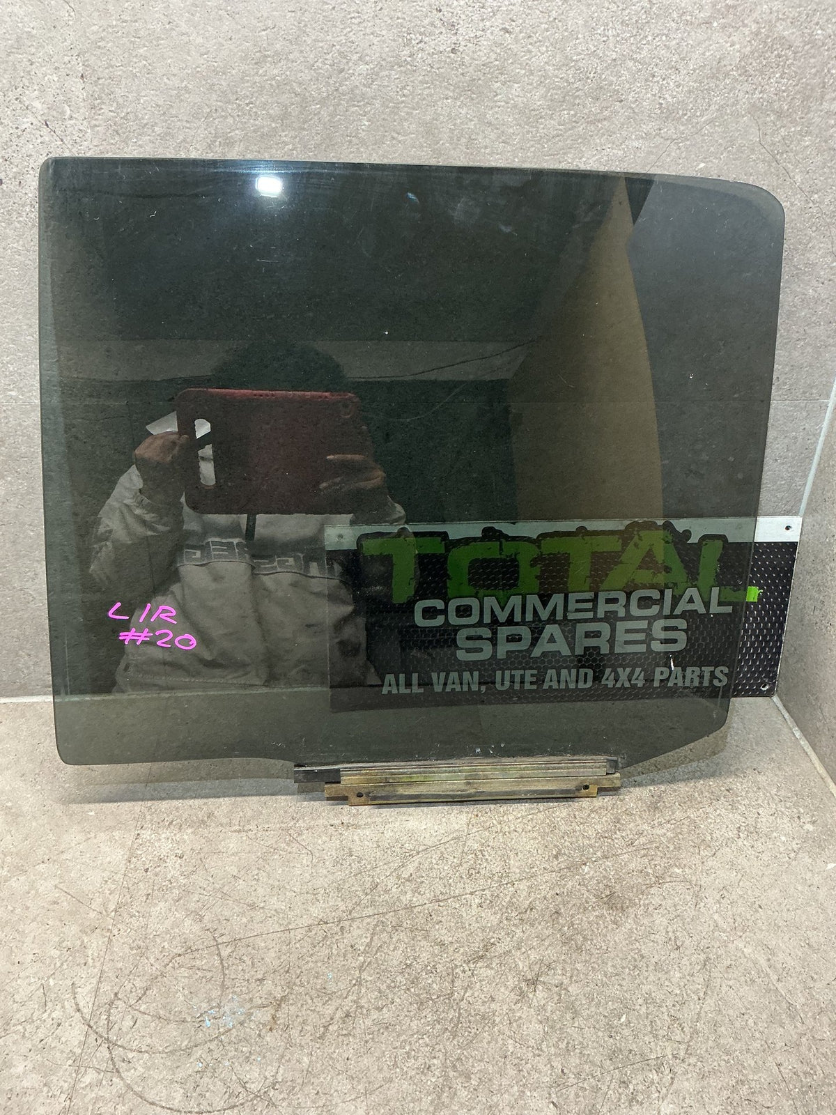 1995-1998 Toyota Hilux III N180- Left Rear Door Glass- (TAG15903)