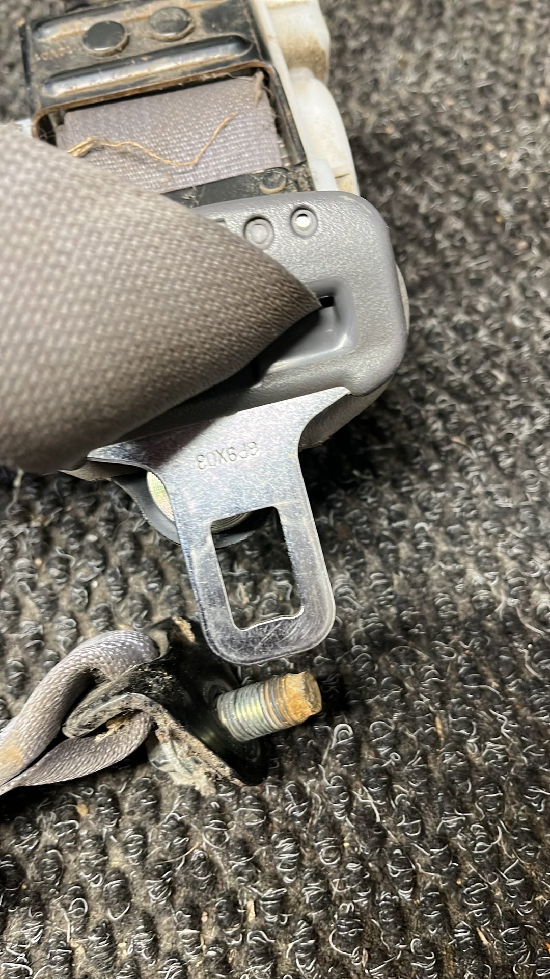2009-2015 Nissan Navara D22- Left Rear Seat Belt- (TAG6918)