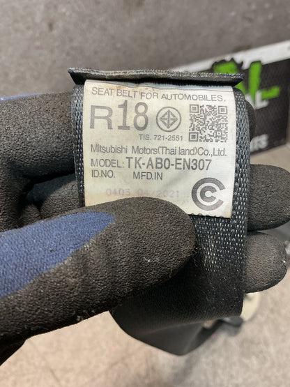 2021 Mitsubishi Outlander GF8- Left Rear Seat Belt- (TAG17235)