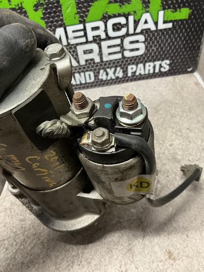 2011 Holden Captiva- Starter Motor- (TAG14876)