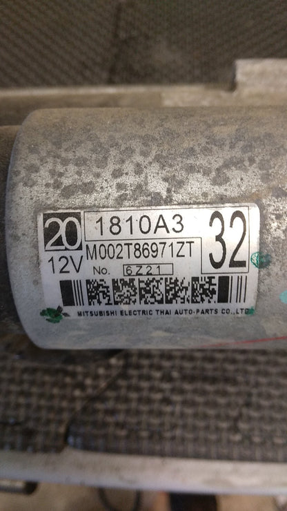 2015-2018 Mitsubishi Triton KK- Starter Motor- (TAG463)