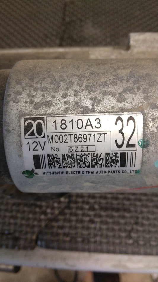2015-2018 Mitsubishi Triton KK- Starter Motor- (TAG463)