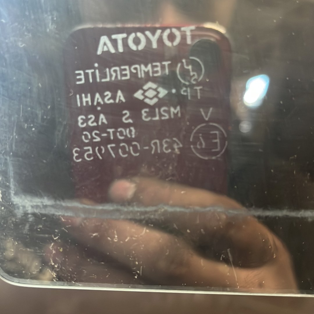 1997 Toyota RAV4 A10 SXA11- Right Rear Quarter Door Glass- (TAG7841) PN: M2L3