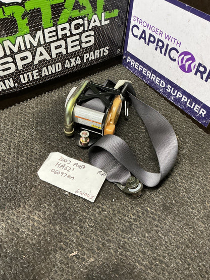 2003 Suzuki Alto 6W045- Right Front Seat Belt- (TAG10821) PN: TK-AB2-P475