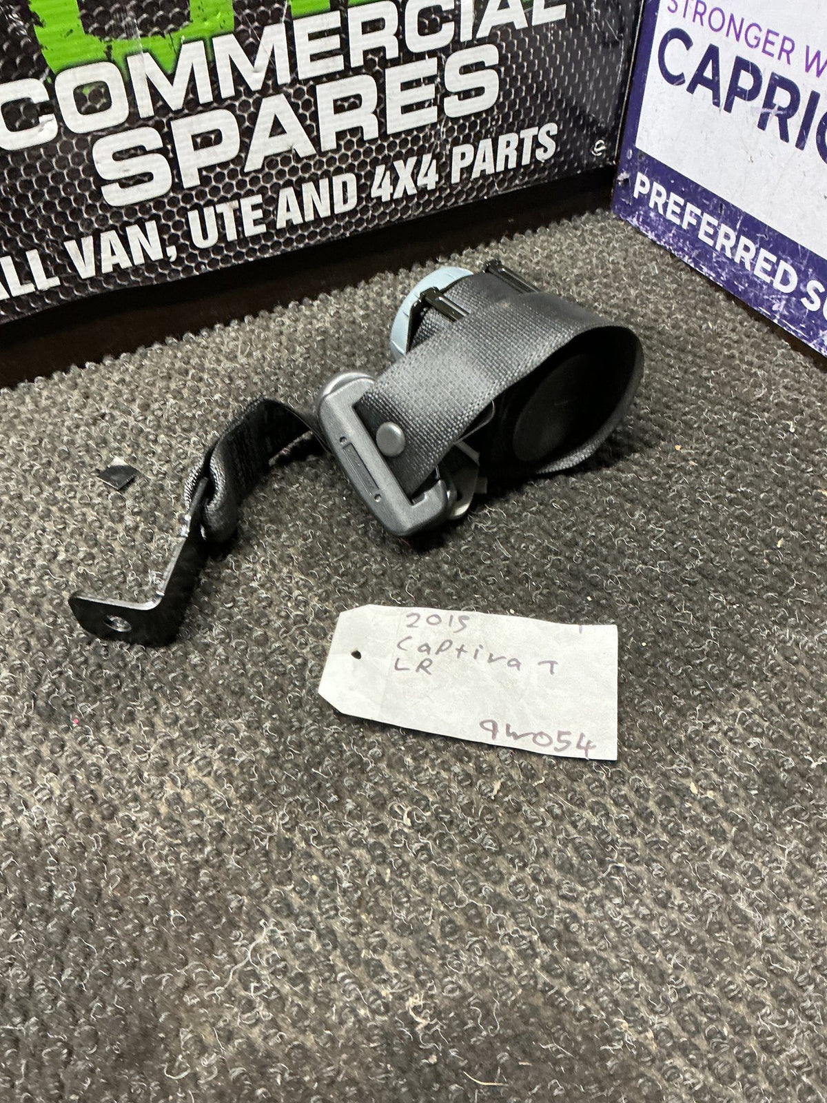 2015 Holden Captiva 7 9W054- Left Rear Seat Belt- (TAG10786)