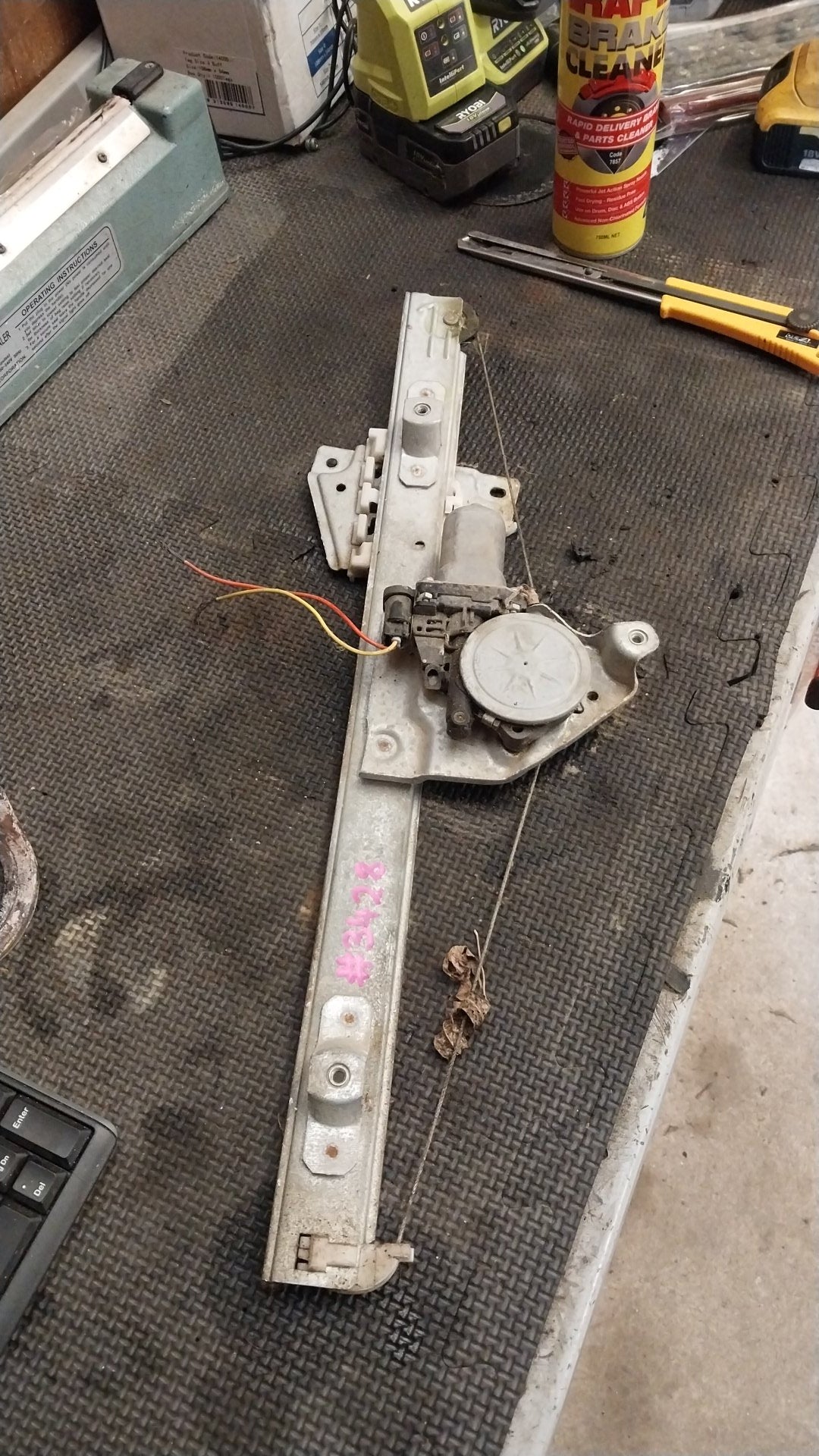 2009-2020 Suzuki Grand Vitara II JT- Left Rear Window Regulator/Motor- (TAG3428)